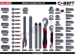 BSC2008 - Brake Caliper Tool Kit | CHEEFT