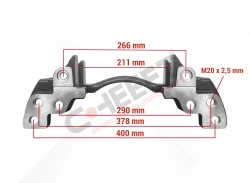 CH1267 - Caliper Carrier ( Knorr Bendix -8° - 22.5 ) | CHEEFT