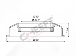 CH1648 - Inner Seal (Plate Locking) | CHEEFT