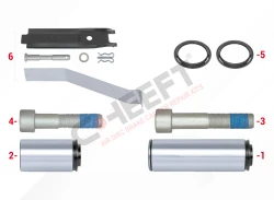 TSB4312 12 TON AXLE (With Pin) TYPE