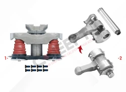 TSB4312 12 TON AXLE (With Pin) TYPE