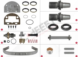 CHS9004 - Brake Adjuster Complete Repair Kit ( Left Thin Teeth ) | CHEEFT