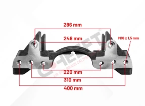 CH1271 - Caliper Carrier SN7-SB7 22.5 Inch | CHEEFT