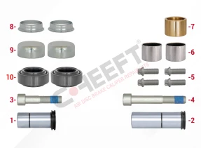 CH2012 - Caliper Guides & Seals Repair Kit | CHEEFT