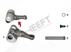 TSB4312 12 TON AXLE (With Pin) TYPE