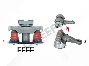 TSB3709/4309 9 TON AXLE (With Pin) TYPE