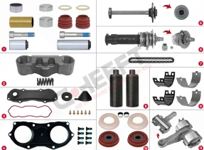 CHS1036 - Caliper Complete Repair Set ( DONGFEN ) | CHEEFT