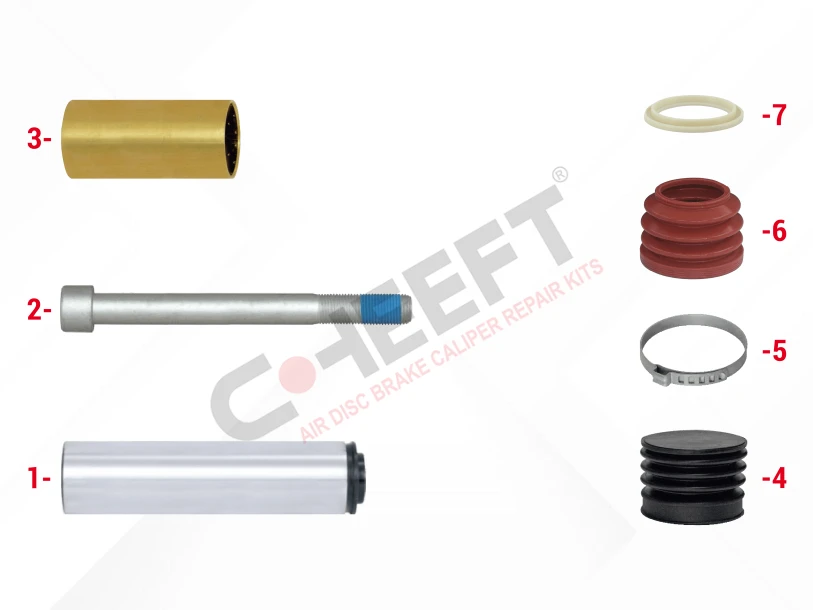 Caliper Guide & Seals Repair Kit