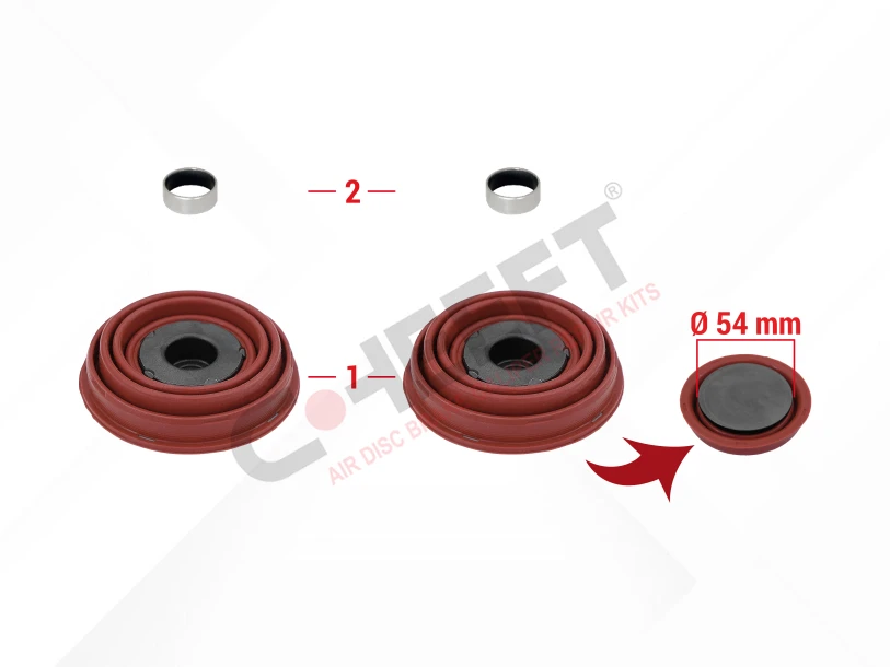 CH1053 - Caliper Piston Tappet Repair Kit | CHEEFT