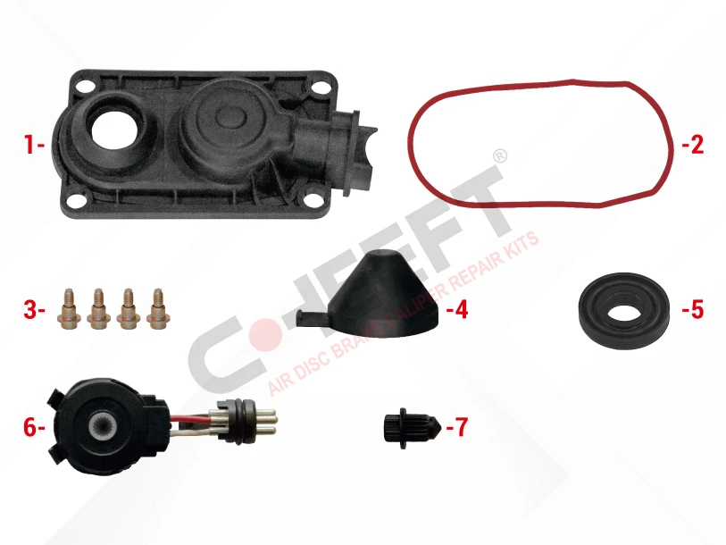 CH1054 - Caliper Plastic Cover (2 Cables Sensor) | CHEEFT