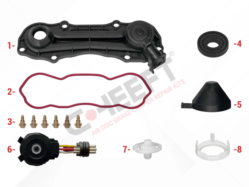 Caliper Plastic Cover (3 Cables Sensor - MB)