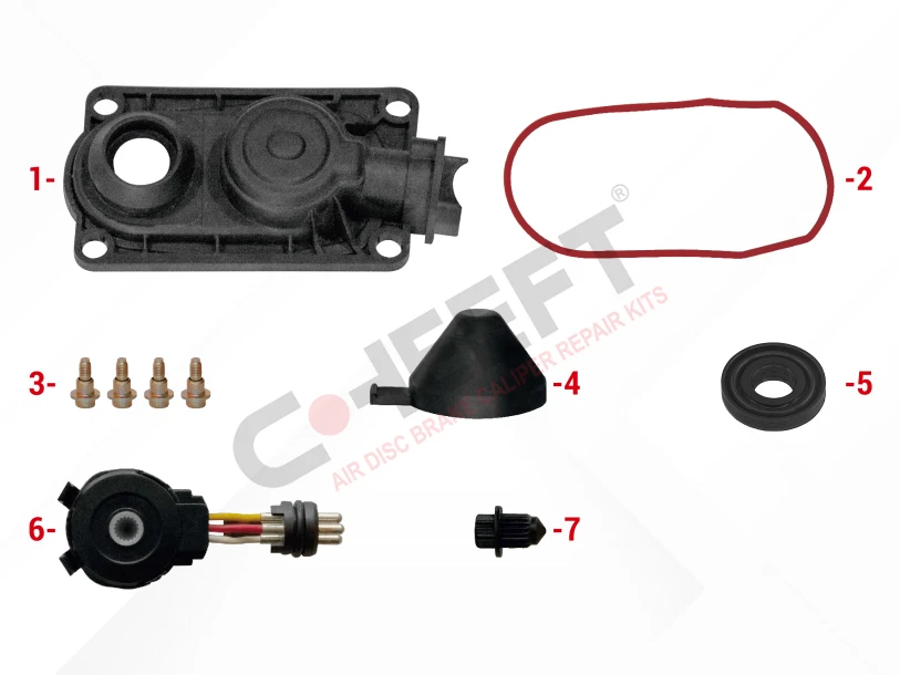 CH1077 - Caliper Plastic Cover (3 Cables Sensor - MB) | CHEEFT