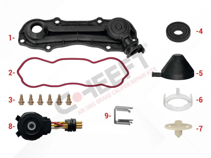 CH1079 - Caliper Plastic Cover (3 Cables Sensor - Man) | CHEEFT