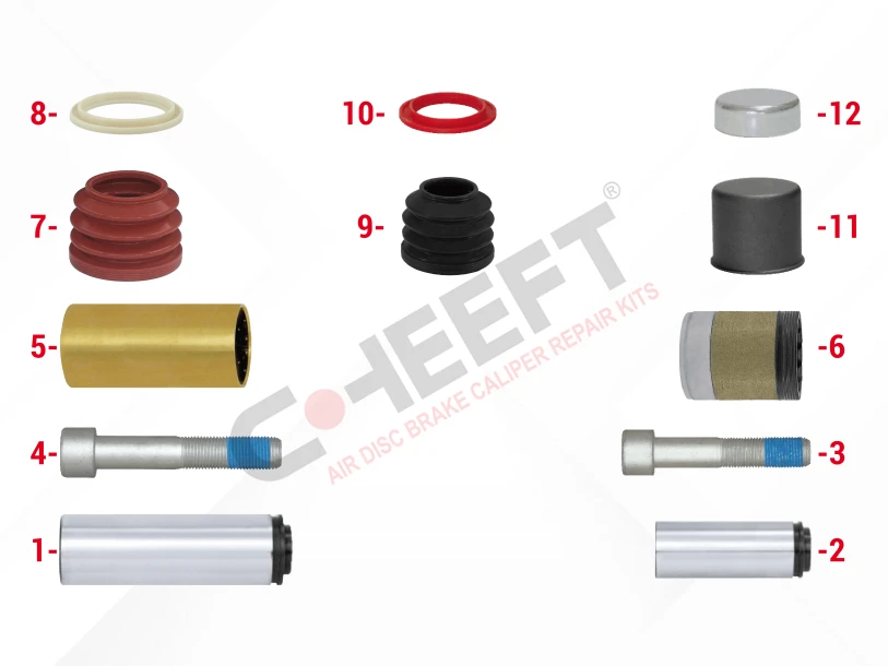 Caliper Guides & Seals Repair Kit