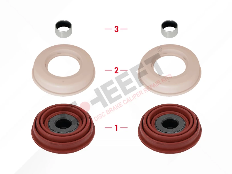 Caliper Piston Tappet & Seals Repair Kit