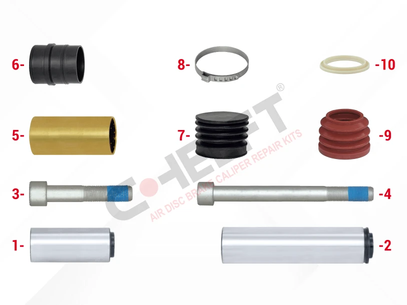 Caliper Guides & Seals Repair Kit