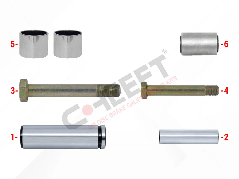Caliper Guides & Seals Repair Kit