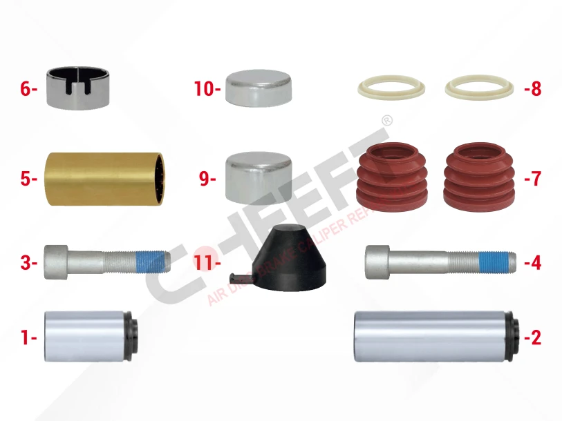CH1306 - Caliper Guides & Seals Repair Kit | CHEEFT