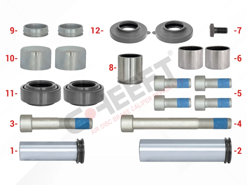 CH2005 - Caliper Guides & Seals Repair Kit | CHEEFT