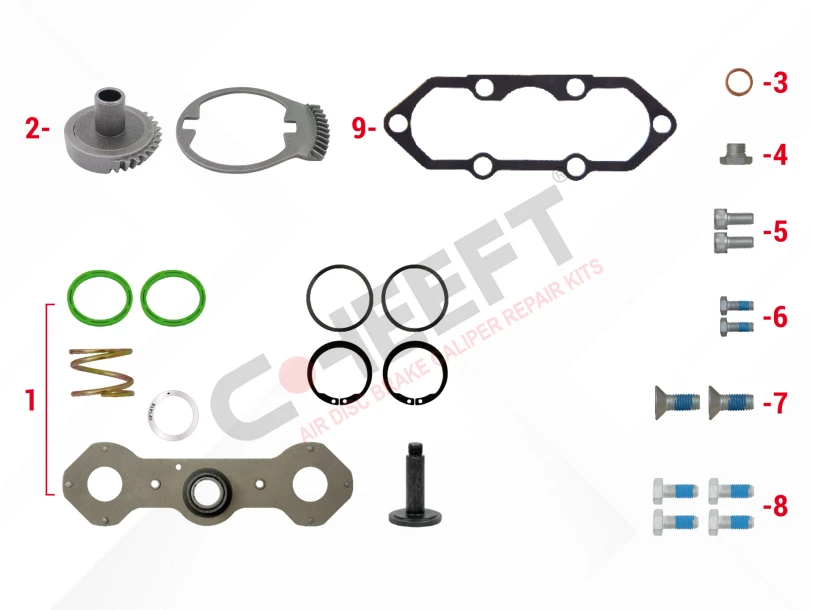 CH2042 - Mechanism Repair Kit (Left) | CHEEFT