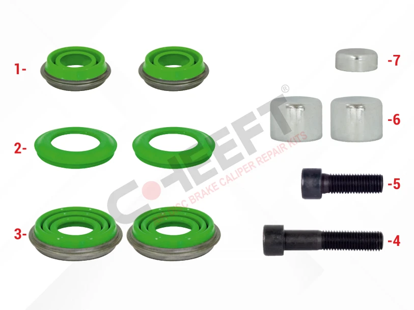 CH2052 - Caliper Seals & Bolts Repair Kit | CHEEFT