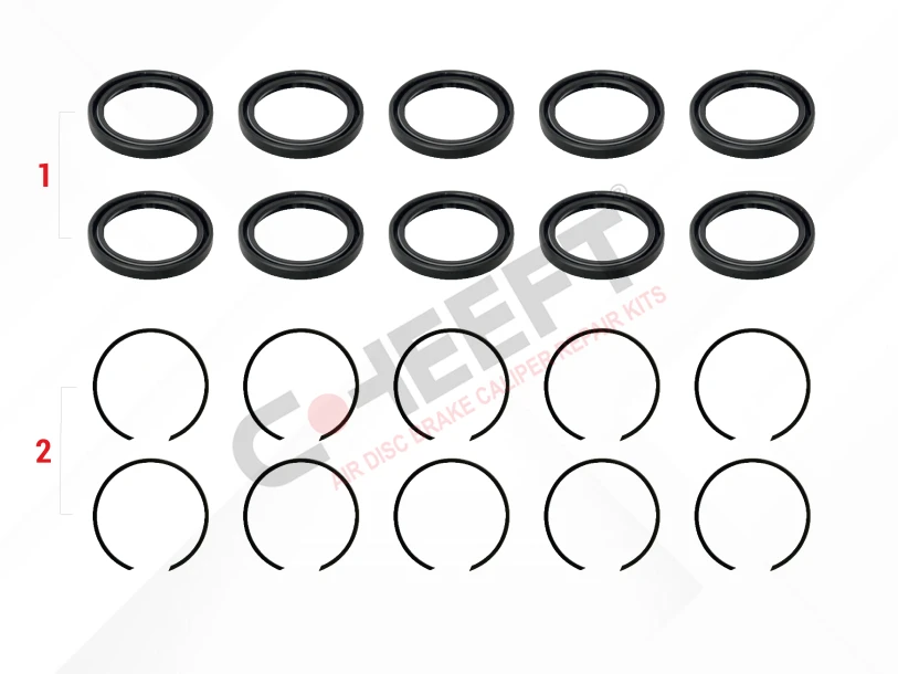 CH2057 - Caliper Seal & Circlip Kit | CHEEFT