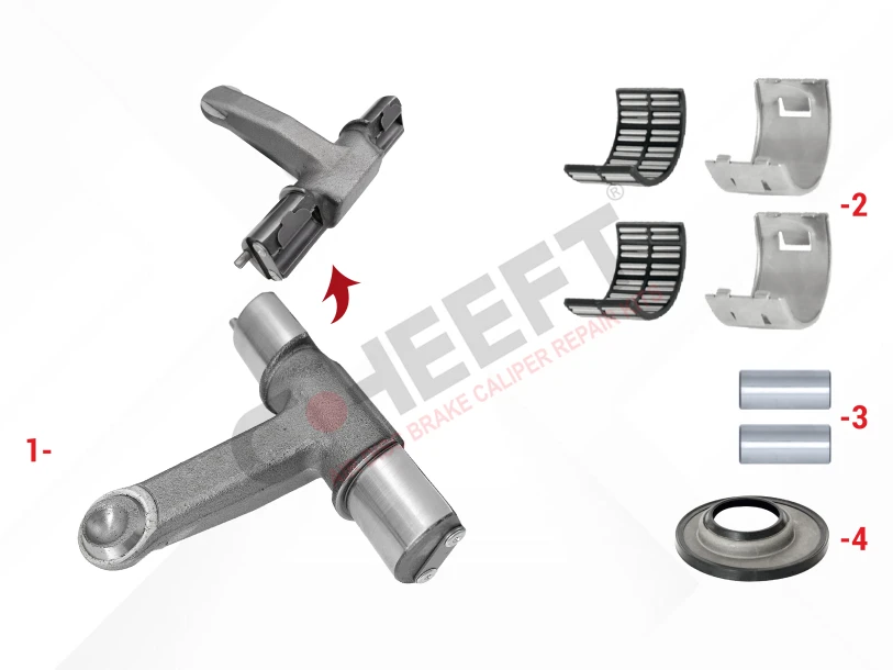 Lever Repair Kit (Radial - Front)