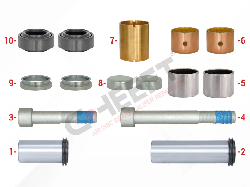 Caliper Guides & Seals Repair Kit