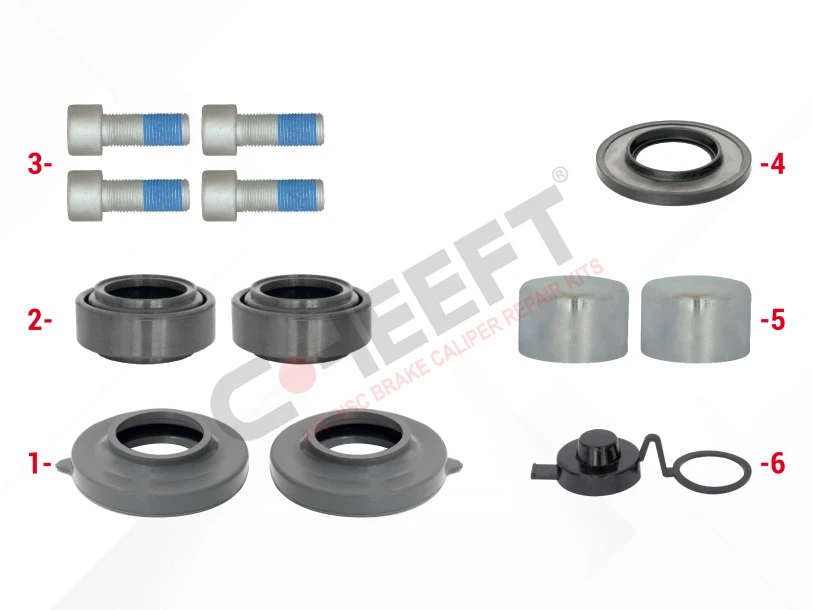 CH2191 - Caliper Seals & Bolts Repair Kit | CHEEFT