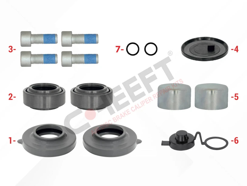 CH2263 - Caliper Seals & Bolts Repair Kit | CHEEFT