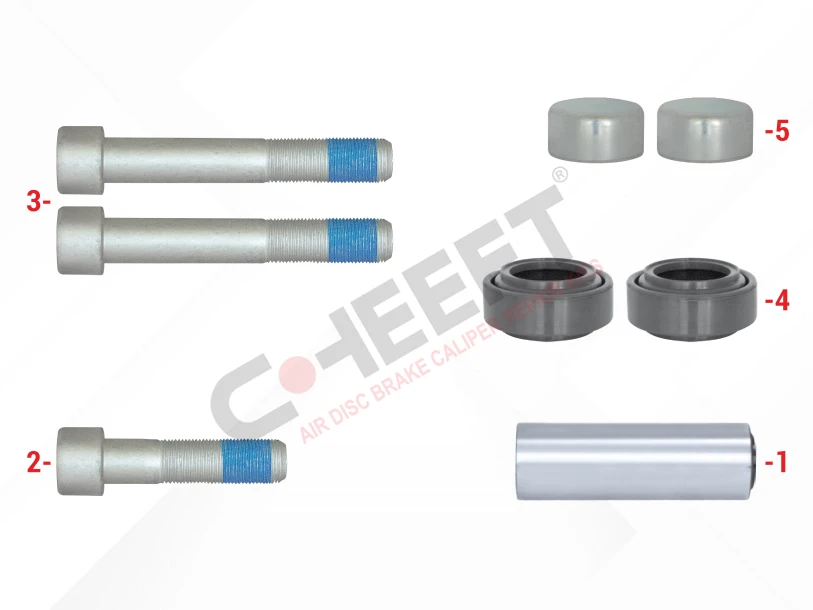 Caliper Guide & Seals Repair Kit