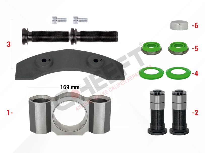 CH2280 - Caliper Assembly Kit (Left) | CHEEFT