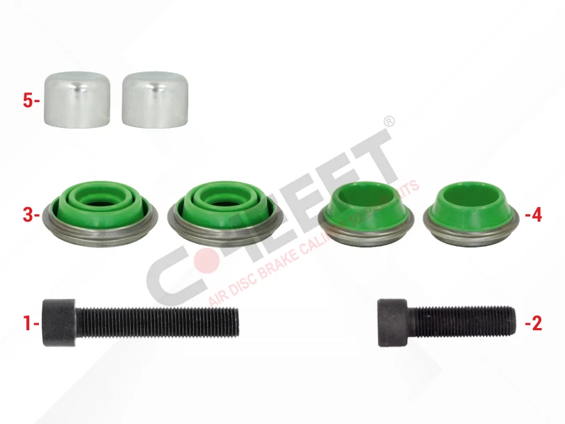 CH2302 - Caliper Seals & Bolts Repair Kit | CHEEFT