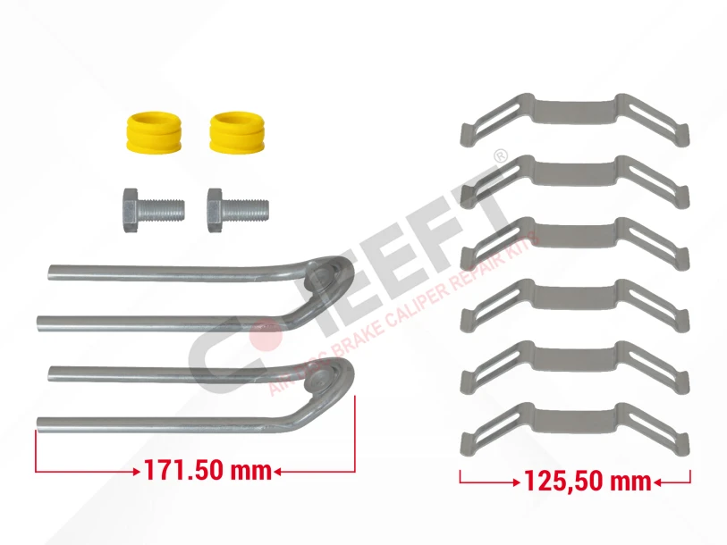 Caliper Pad Retainer Repair Kit