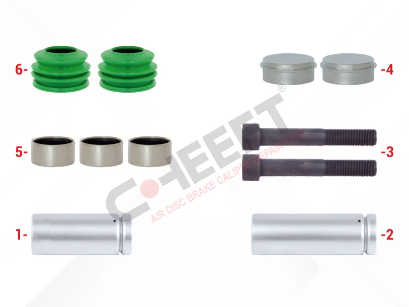 CH3258 - Caliper Guides & Seals Repair Kit | CHEEFT
