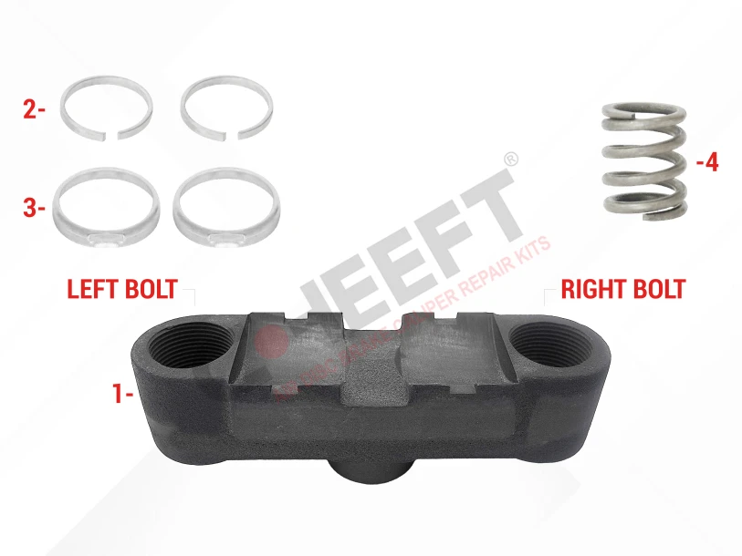 Caliper Bridge Assembly Repair Kit