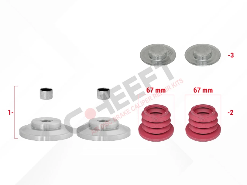 CH4086 - Caliper Piston Tappet & Seals Repair Kit | CHEEFT