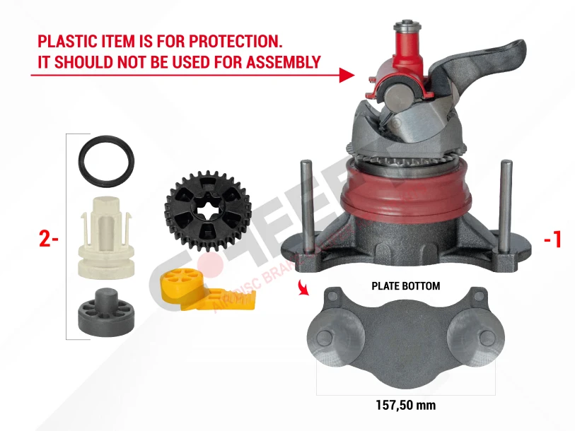 Caliper Mechanism Set (MB Trailer Axle)