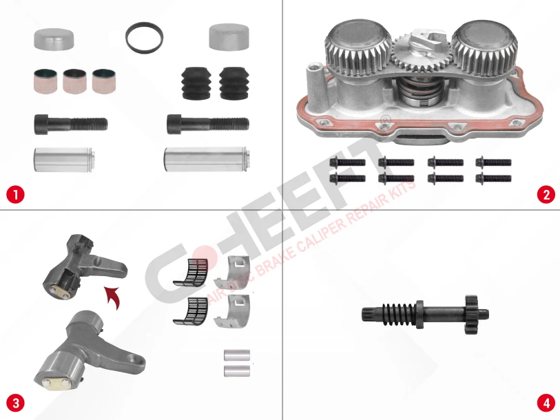 Caliper Complete Mechanism Repair Kit ( LEFT )