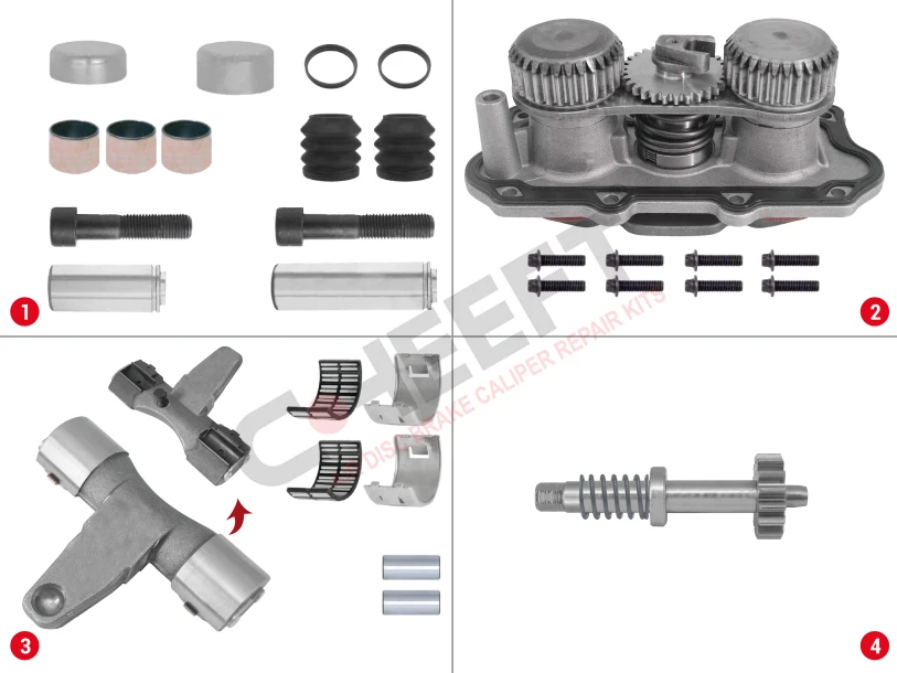 CH8910 - Caliper Repair Set (Left) | CHEEFT