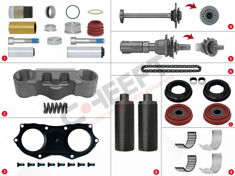 Caliper Complete Repair Set ( ST7 )