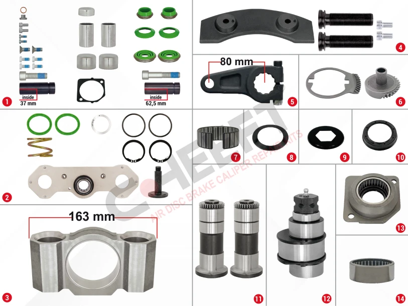 DX 195 Repair Set (Left)