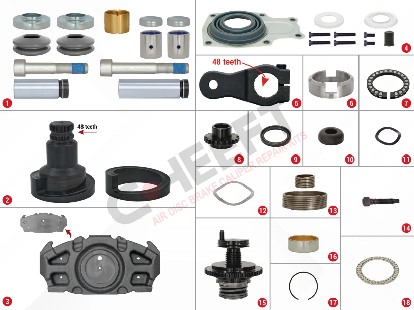 D3 Repair Set (Short - Left)
