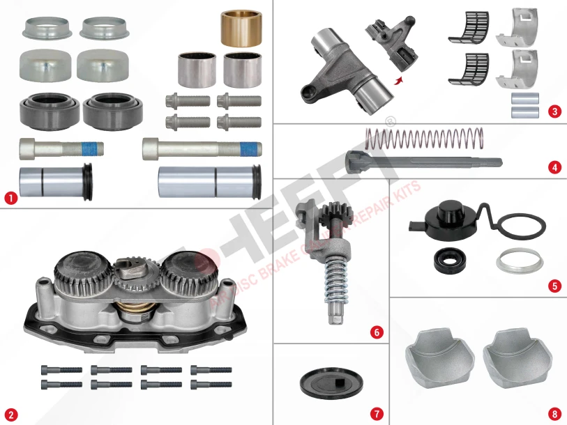 Volvo / ROR Axle Set (Left/Right - New Model)