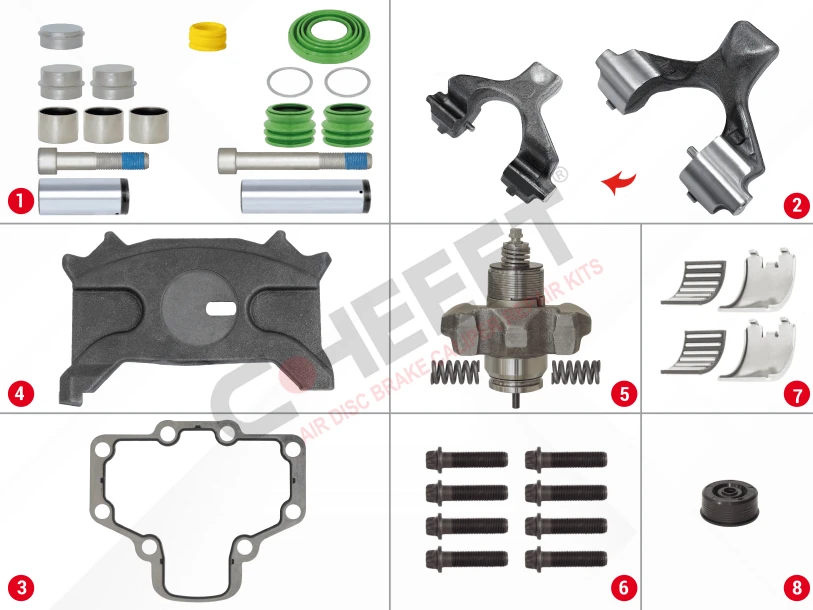 SF Axle PAN22 Set (Left)