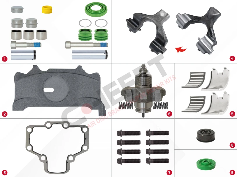 CHS3036 - SAF Axle Set (Right) | CHEEFT