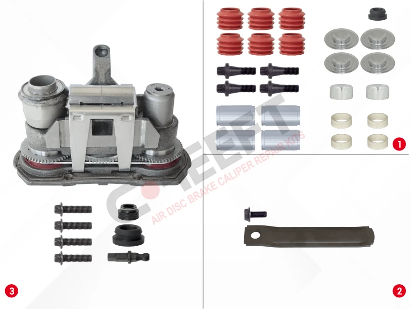 SERIN-SERTEL Trailer Axle Repair Set