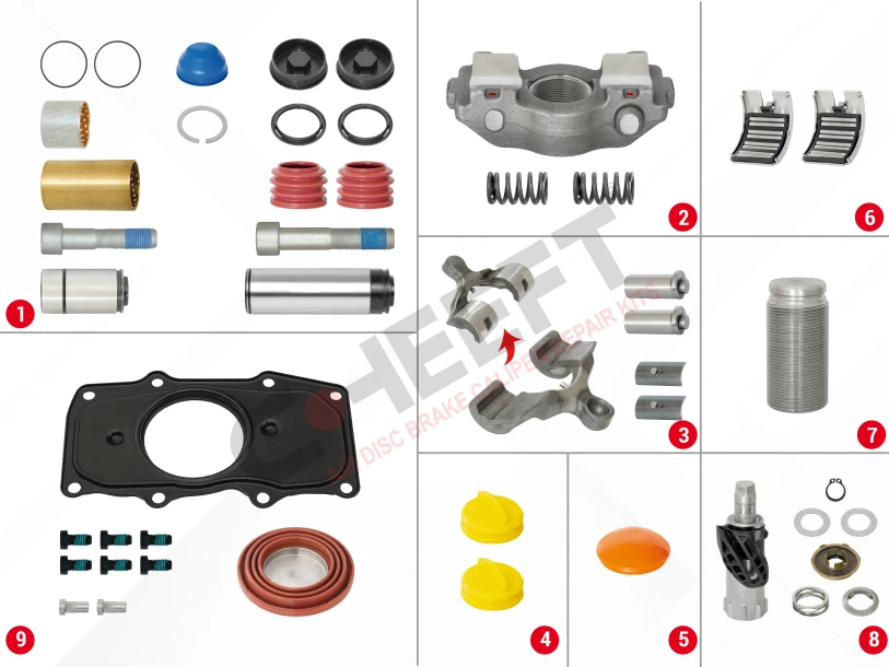 Caliper Repair Set (Left)