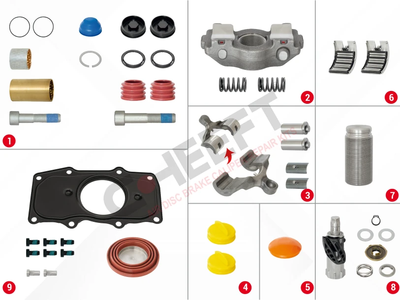 Caliper Repair Set (Right) 