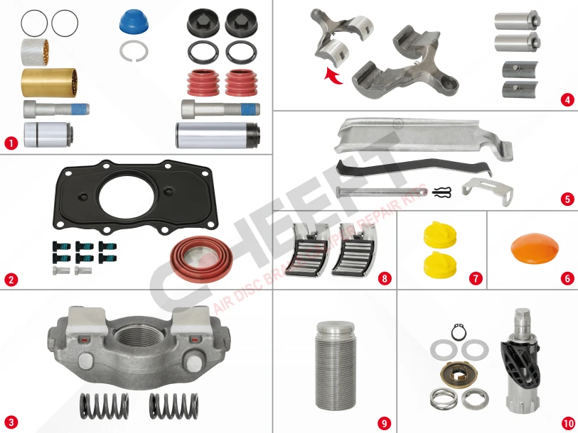 Caliper Complete Repair Set ( Left )